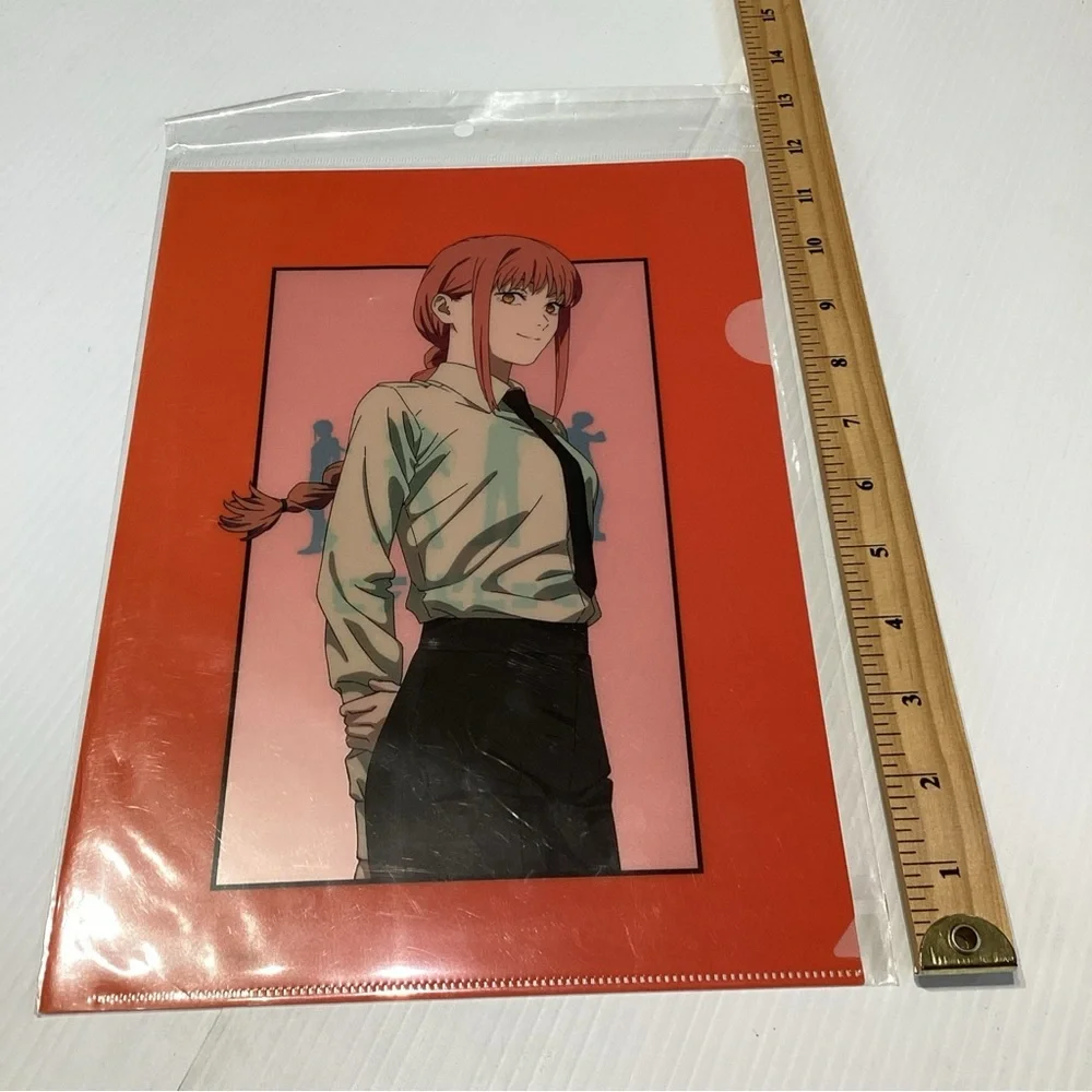 Chainsaw Man Makima Clear File Folder Banpresto Bandai Namco Anime Japan - Picture 3 of 6